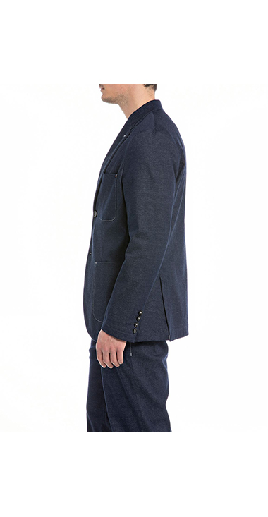 Sartoriale スーパーストレッチインディゴデニムテーラードJK 詳細画像
